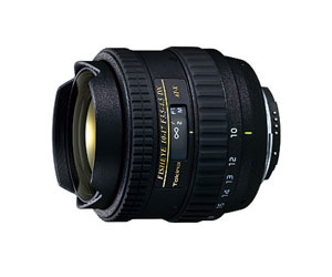 Объектив Tokina AT-X DX 10-17mm f/3.5-4.5 FISHEYE (Nikon) Объектив Tokina AT-X 107 DX – фиш-ай  подходит для цифровых  зеркальных камер с матрицей формата APC-C типа  CMOS и CCD. Объективы с  таким углом охвата и таким кардинальным изгибом  пространства называют  также «рыбий глаз». Этот объектив добавит новое  измерение ваших  фото-возможностей.