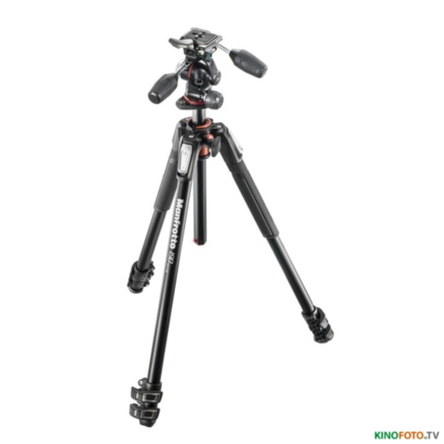 Фотокомплект MANFROTTO MK190XPRO3-3W 190 ALU 3 SECTION KIT 3W HEAD Фотокомплект MANFROTTO MK190XPRO3-3W 190 ALU 3 SECTION KIT 3W HEAD