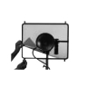 Рамка с зажимами для фильтров 12x16" LOWEL DP FRAME  D2-24 - fx_accessories_ld2-24_medium.jpg