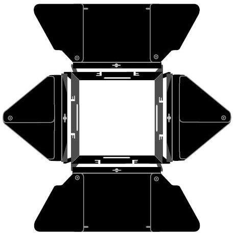 Шторки LOWEL COMPLETE BARNDOOR 