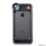 Набор объективов 3 iPhone 5/5S MANFROTTO MOKLYP5S SET OF 3 LENSES - Объектив из набора MANFROTTO SET OF 3 LENSES, присоединенный к бамперу iPhone 5/5s(приобретается отдельно)