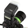 Вспышка GODOX V350N VING FOR NIKON -  Вспышка GODOX V350N VING FOR NIKON - на камере Nikon, вид сзади