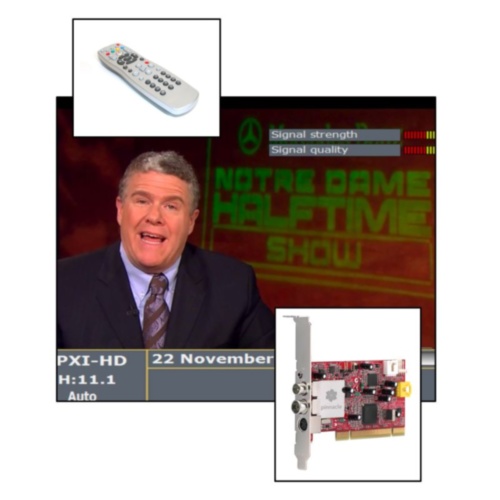 ТВ-тюнер гибридный PINNACLE PCTV HYBRID PRO PCI 310i ТВ-тюнер гибридный
Прием цифрового и аналогового телевидения;
FM-радио.
Оцифровка аналогового видео.

Подключение: PCI.