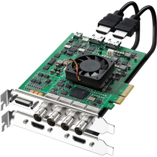 Плата PCIe BLACKMAGIC DESIGN DECKLINK 4K EXTREME PCIe-плата для записи и воспроизведения с поддержкой Dual Link SDI, HDMI, аналогового сигнала, 4:4:4, 3D и 4K