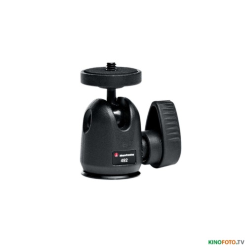 Штативная головка MANFROTTO 492 MICRO BALL HEAD Для фотокамер весом до 2-х кг