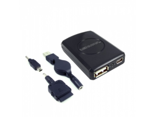 Зарядное устройство-батарея Lenmar PowerPort Mini black (PPUMINI-K) PowerPort Mini это компактная батарея-зарядка, которая может зарядить ваше устройство до 2 раз без перезарядки.