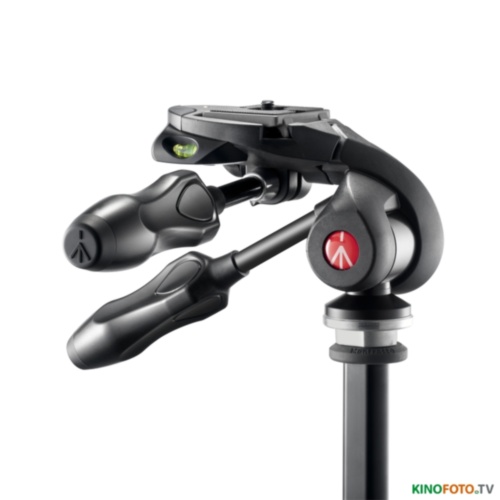 Штативная головка MANFROTTO HOBBYIST FOLDABLE 3-WAY HEAD - 290 SER. Инновационная головка от Manfrotto