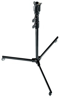 Стойка для света MANFROTTO Black Aluminium 3-Section Studio Stand  ЧЕРНЫЙ АЛЮМИНИЕВЫЙ СТУДИЙНЫЙ СТЕНД  