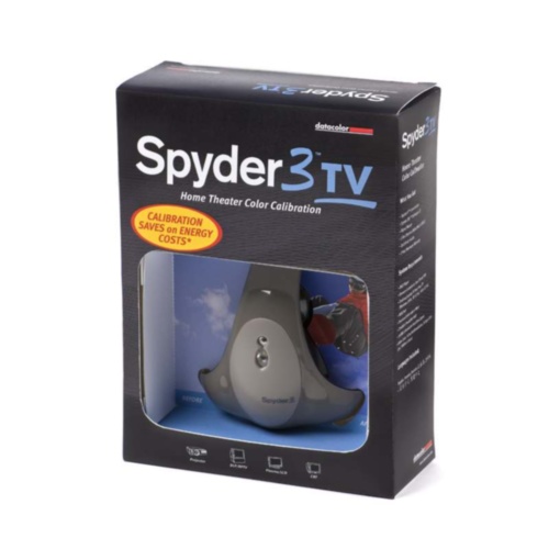 Калибратор для телевизоров DATACOLOR SPYDER 3TV (Windows only) Как это работает:
Вставьте DVD диск с тестировочным шаблоном в DVD плеер. Закрепите   Spyder3TV на телевизоре или расположите перед проектором и подключите   его к USB порту компьютера или ноутбука. Запустите ПО. Spyder3TV   проанализирует тестировочные изображения и программное обеспечение   покажет Вам, какие изменения следует внести в настройки Вашего   телевизора