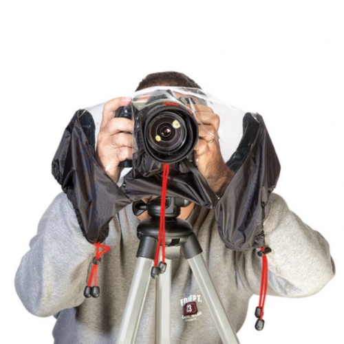 Защитный чехол-дождевик MANFROTTO E-702 PL Данная модель защищает профессиональные зеркальные камеры с  установленными объективами до 200мм, позволяя продолжать съемку в  суровых погодных условиях.