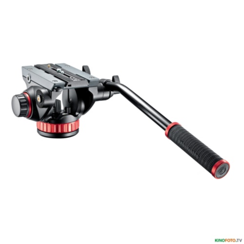 Видео голова MANFROTTO MVH502AH PRO VIDEO HEAD FLAT BASE-MSIZE Компактная, высококачественная, полнофункциональная видео голова с плоским основанием