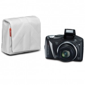 Мини-сумка MANFROTTO Nano IV Camera Pouch White Nano IV это стильный мини-кофр, разработанный специально для хранения  компактных фотокамер