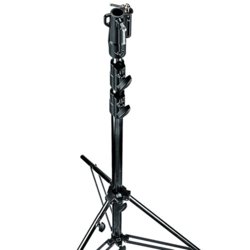 Стойка для света MANFROTTO Heavy Duty Black Stand 126BSU ЧЕРНЫЙ СТАЛЬНОЙ СВЕРХПРОЧНЫЙ СТЕНД 