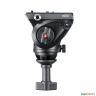 Голова MANFROTTO MVH500A FLUID VIDEO HEAD 60MM HALFBALL - Голова MANFROTTO MVH500A - вид слева
