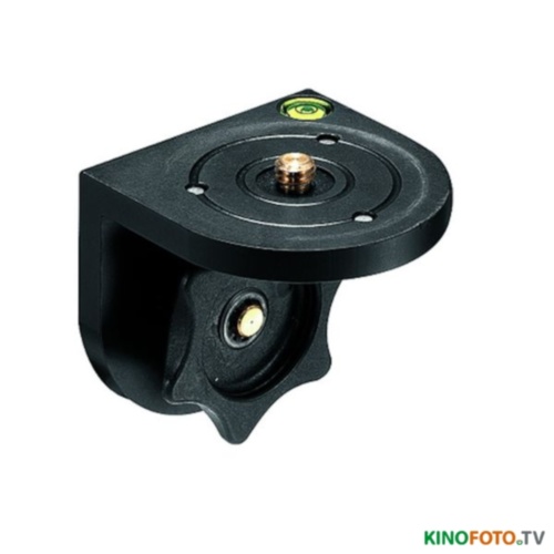 Угловой адаптер с уровнем MANFROTTO 553 LEVELLING ADAPTER FOR COLUMNS IN HORIZONTAL POSITION Угловой адаптер с уровнем для крепления фото/видеоголовки к горизонтальной колонне штатива