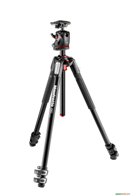 Штатив с шаровой головой MANFROTTO MK190XPRO3-BHQ2 190 ALU 3 SEC KIT BALL HEAD Штатив с шаровой головой MANFROTTO MK190XPRO3-BHQ2 190 ALU 3 SEC KIT BALL HEAD